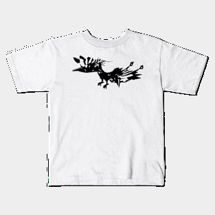 Pierret minimal silhouette white Kids T-Shirt